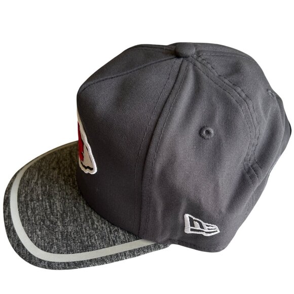 Kansas City Chiefs NFL New Era Adjustable Hat Gray & Heathered Brim Football Fan - Picture 2 of 7